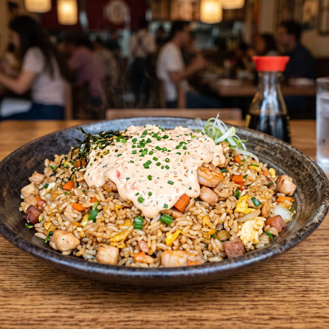 Yakimeshi Especial con Tampico