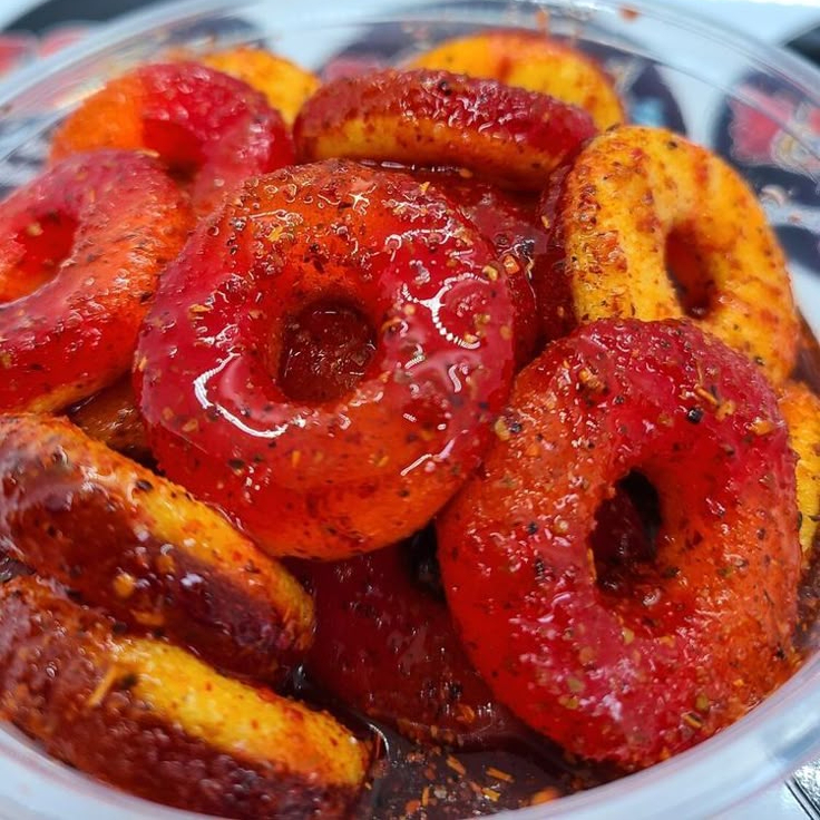Vaso de Gomitas con Chamoy