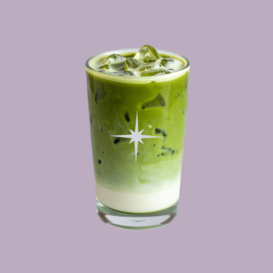 Matcha Lavanda Frío 12 Oz