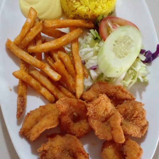 Camarones Empanizados