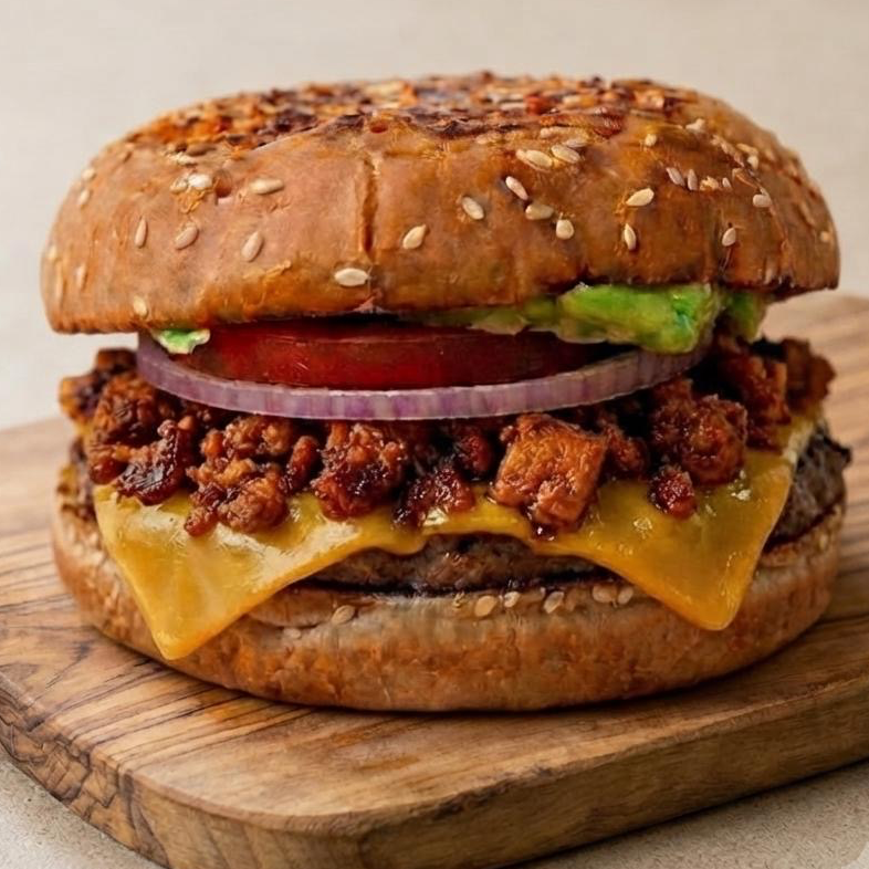 Hamburguesa Choriqueso