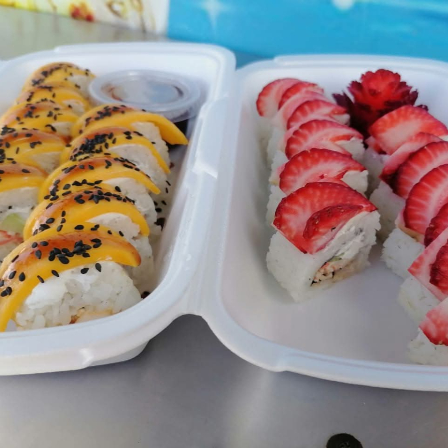 10 Piezas De Rollo Fresas