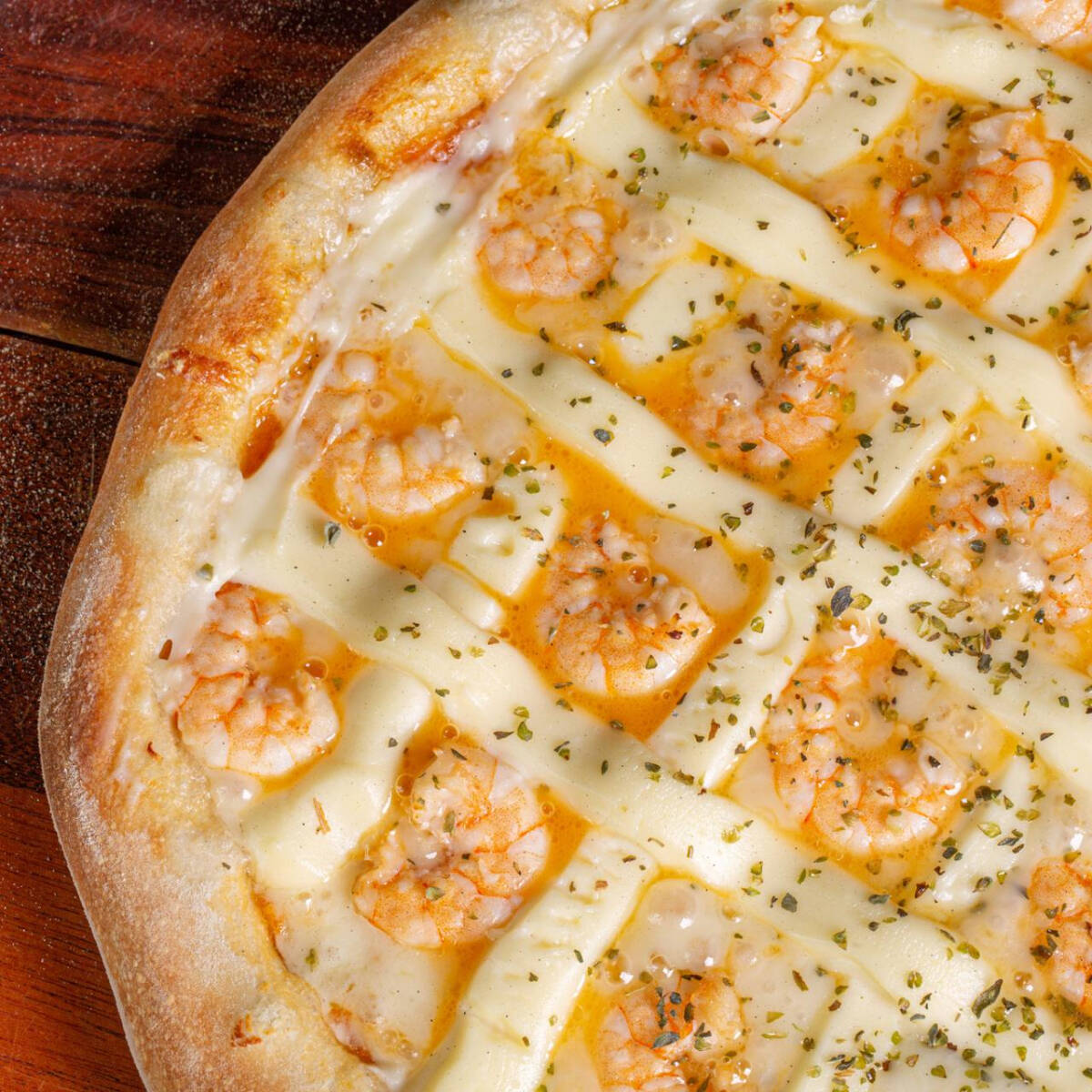Pizza de Camaron
