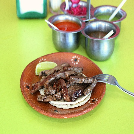 Taco de Arrachera