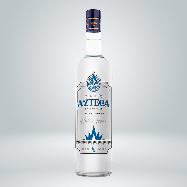 Licor De Agave Orgullo Azteca Cristalino 1000 Ml