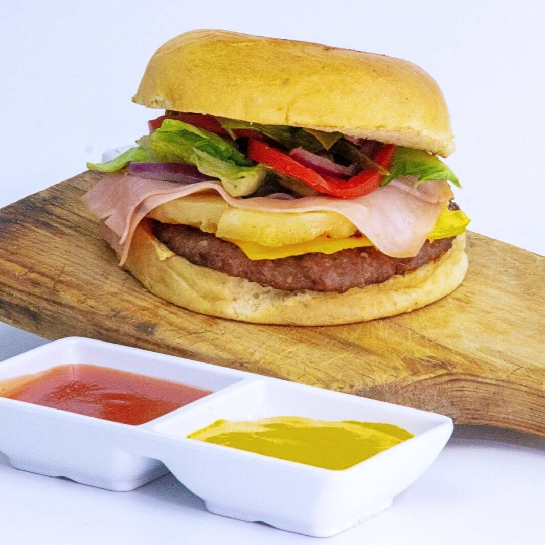 Hamburguesa Hawaiana