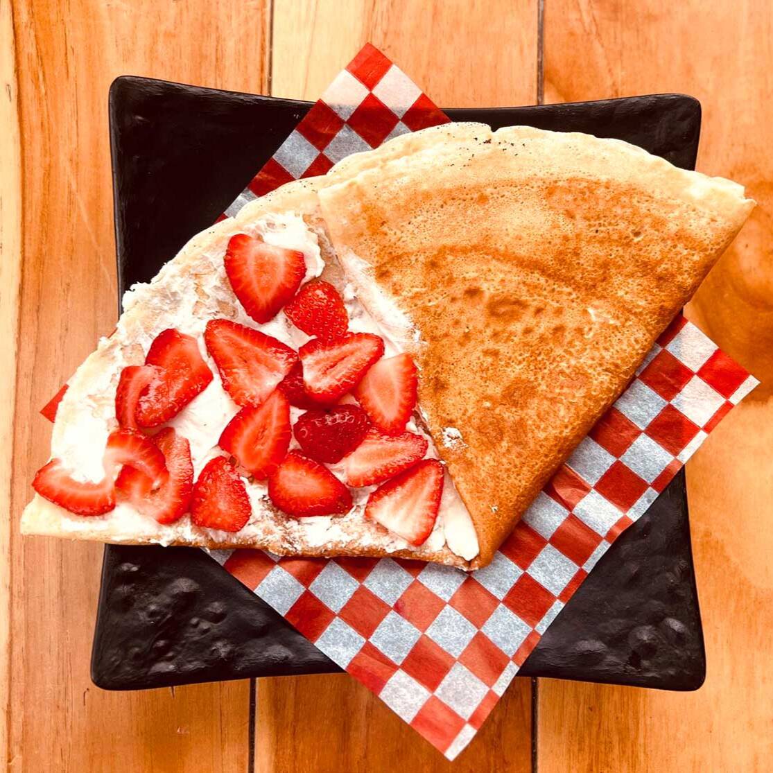 Crepa Philadelphia con Fresa