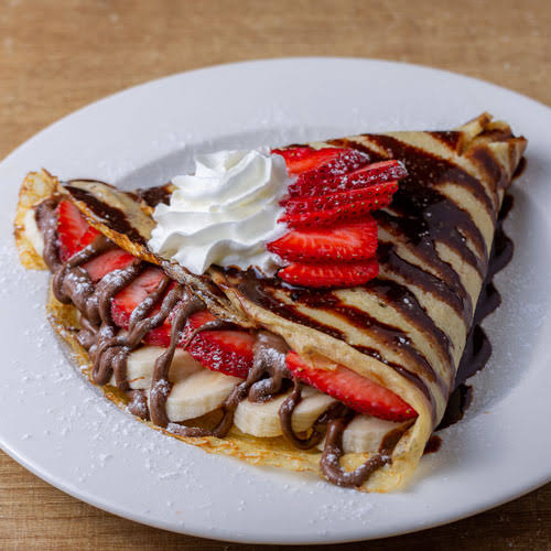 Crepa Fresa y Platano