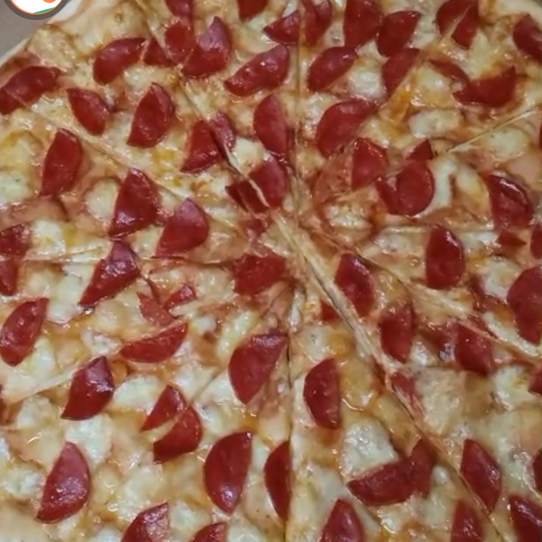 Pizza Pepperoni y Salami Large
