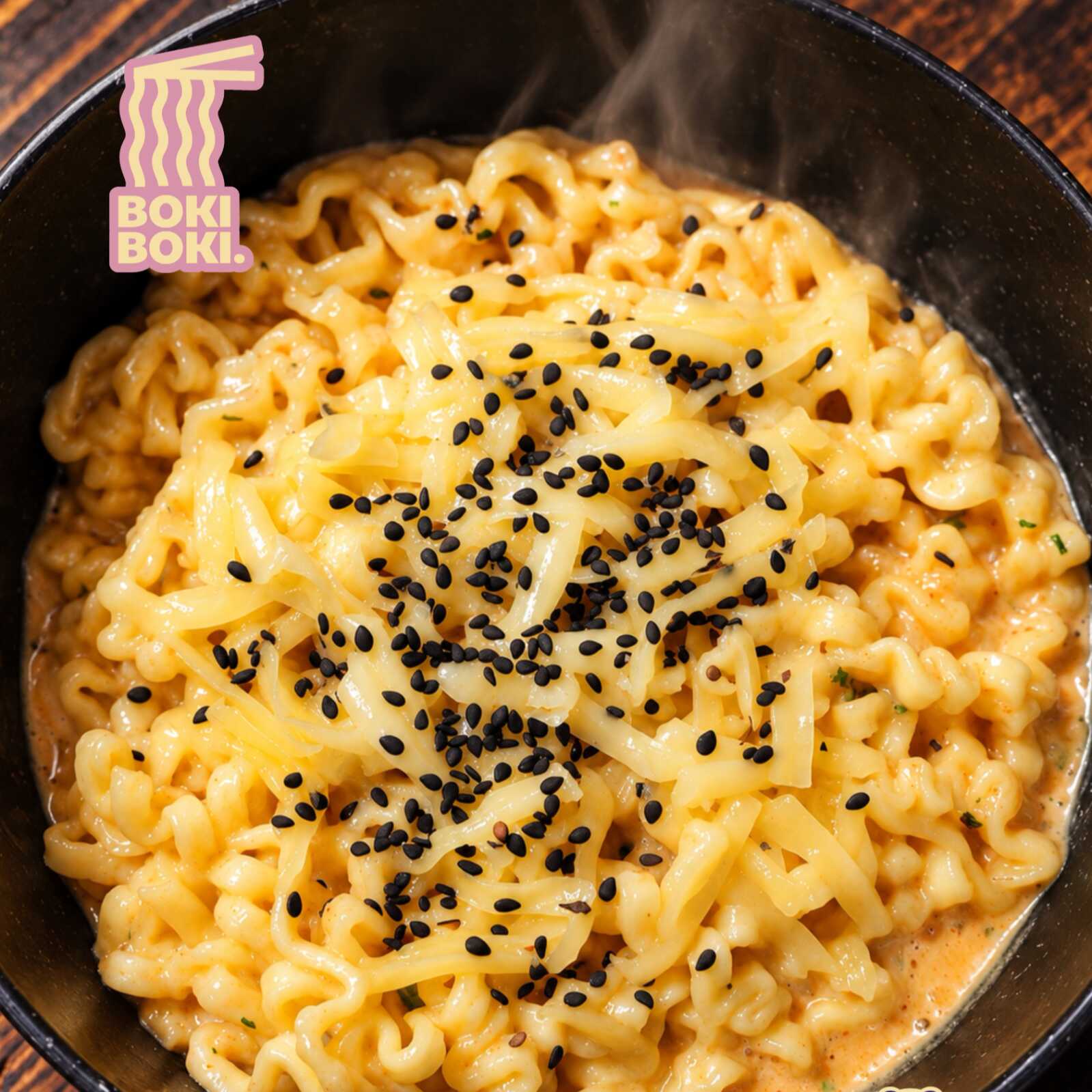 Ramen Buldak con queso 120 gr (pasta)