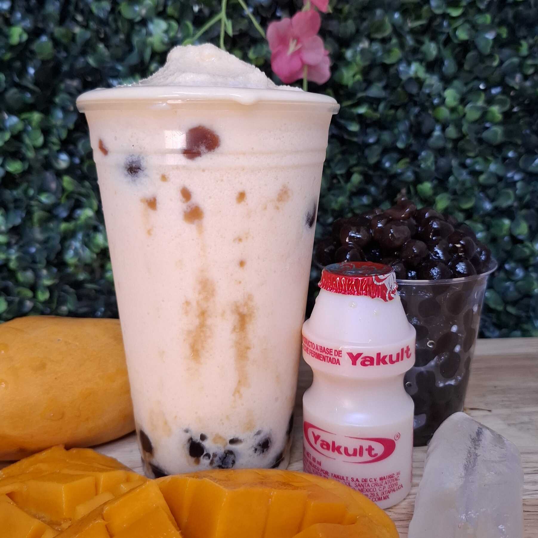 Frappé Bobba de Mango Yakult