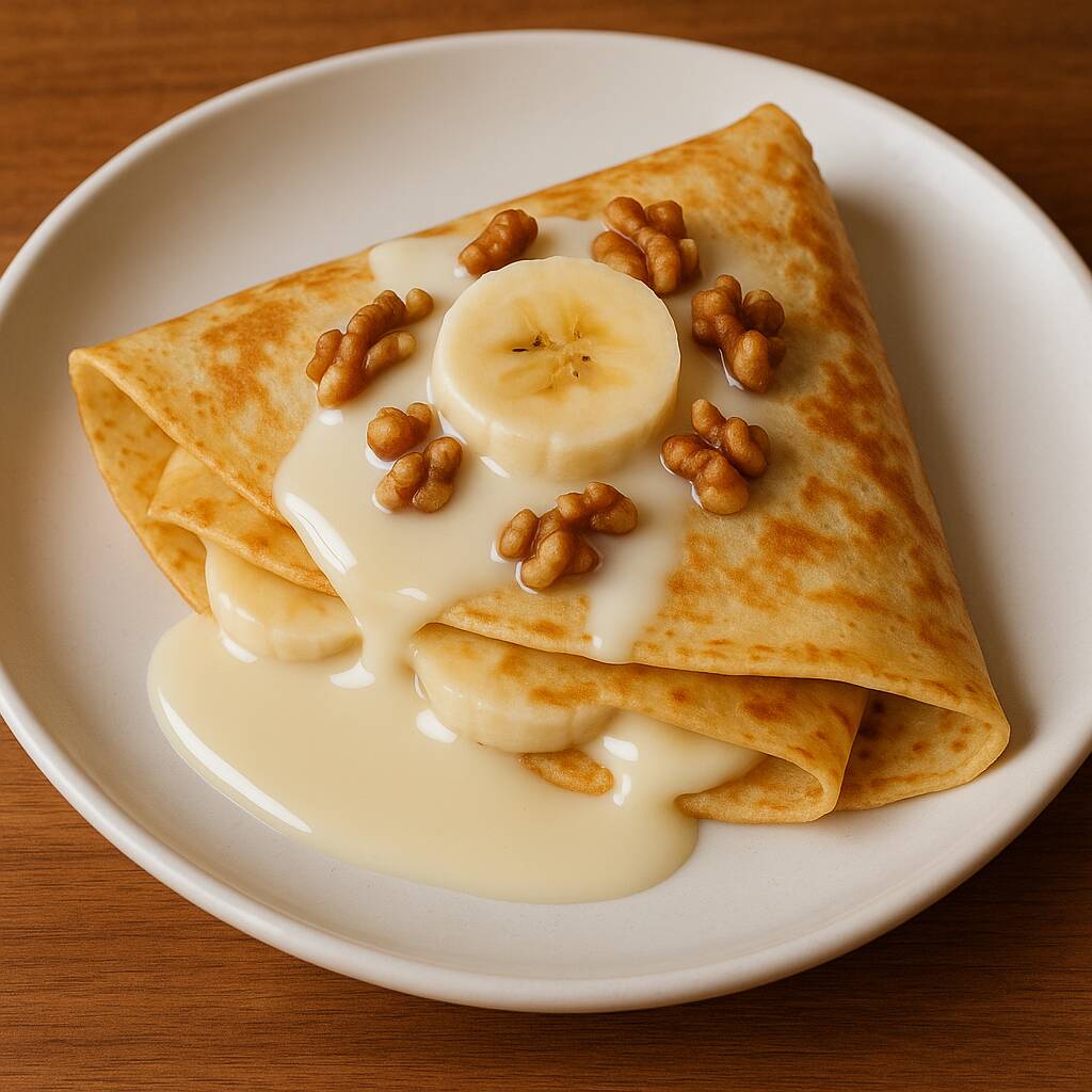 Crepa Sencilla con Fruta