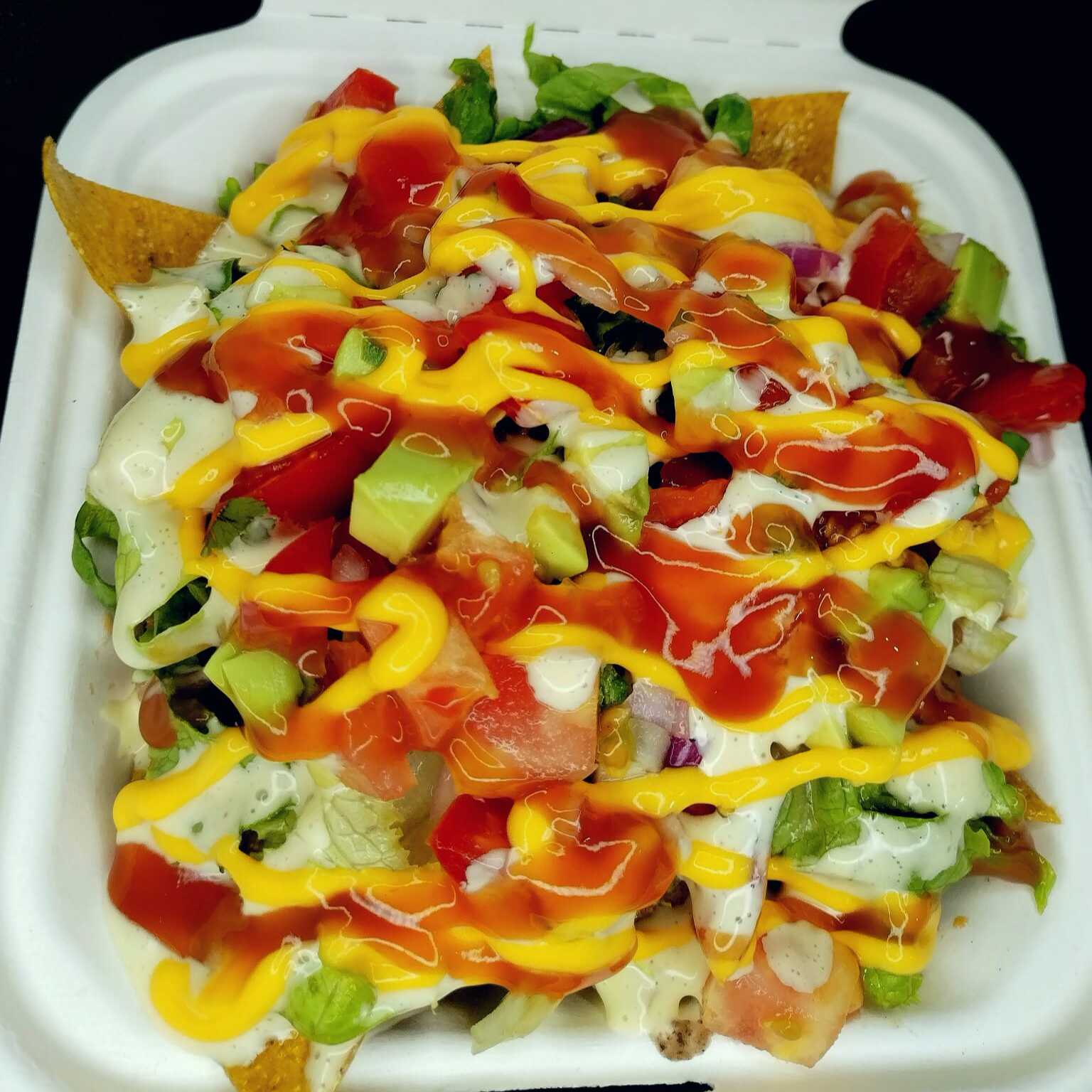 Party Nachos de Pollo Grandes
