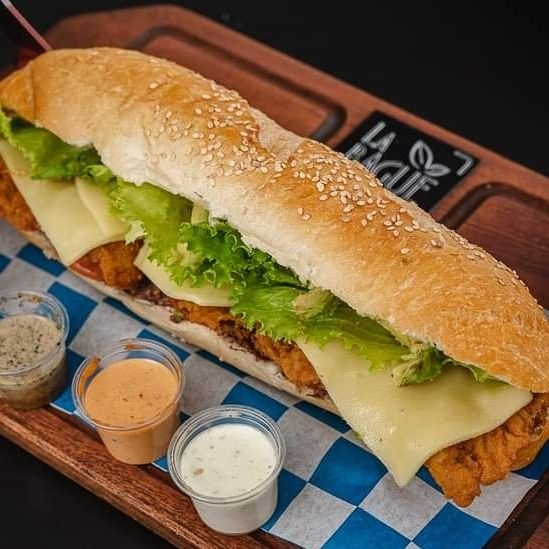 Baguette de Milanesa