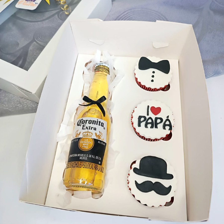 Cajita Cupcakes + Coronita Copiar