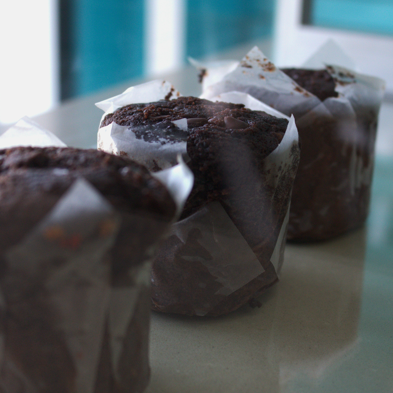 MUFFINS DE CHOCOLATE