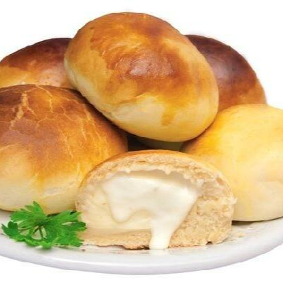 Pão de Batata com Queijo Requeijão Cream Cheese