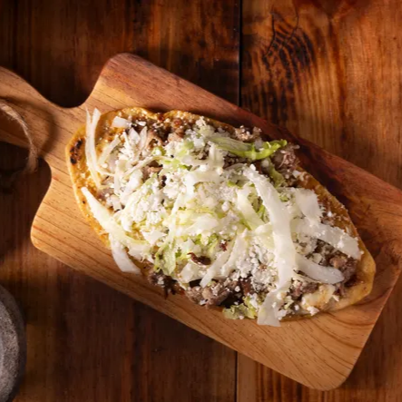 HUARACHE DE CHORIZO