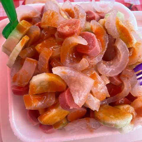 Cueritos con Salchicha