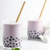Bubble Tea de Yogurt de Taro