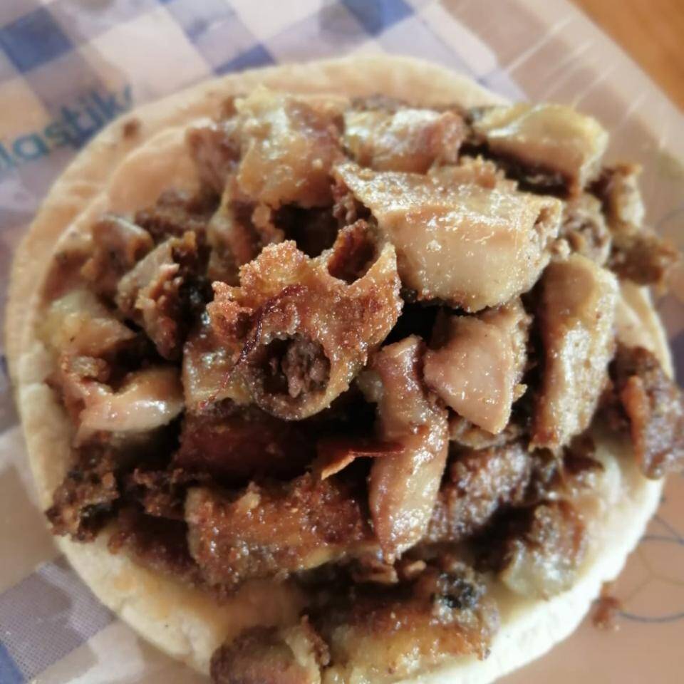 Taco Doble de Tripa