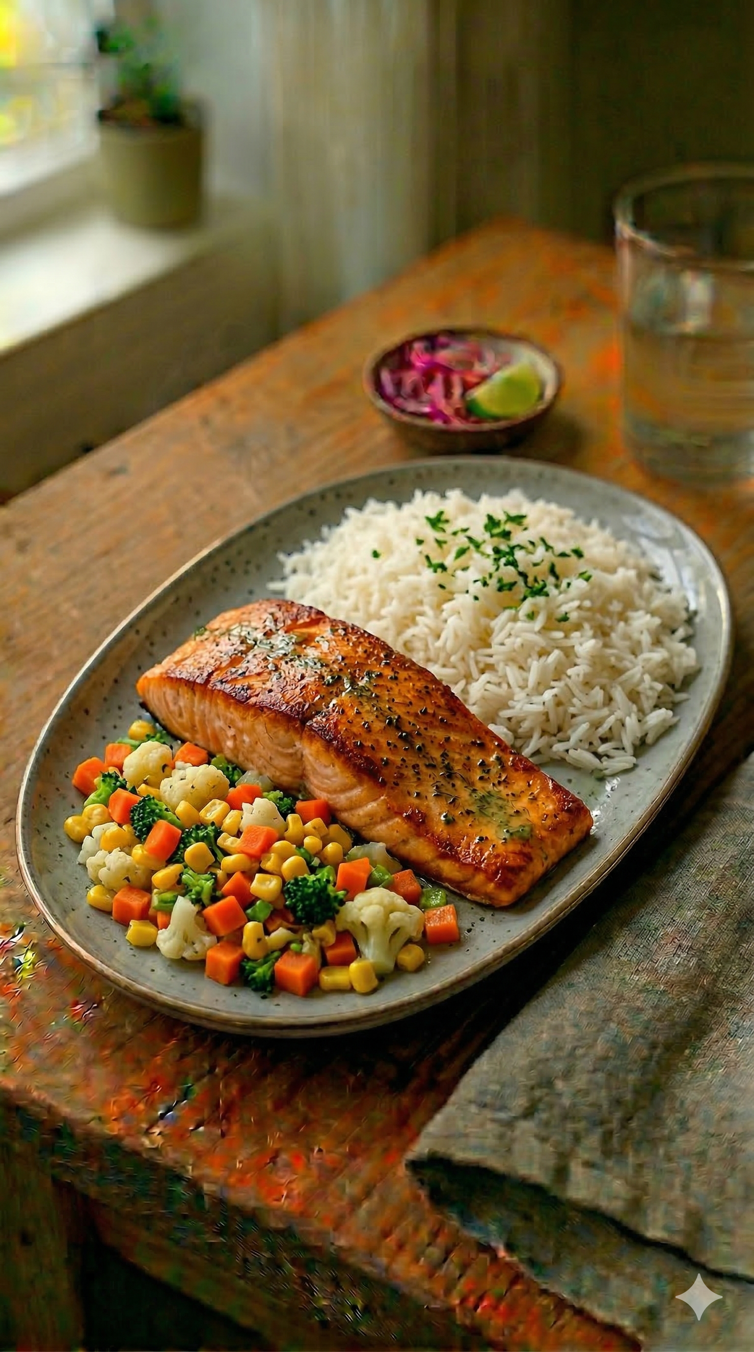 Salmón a la Plancha