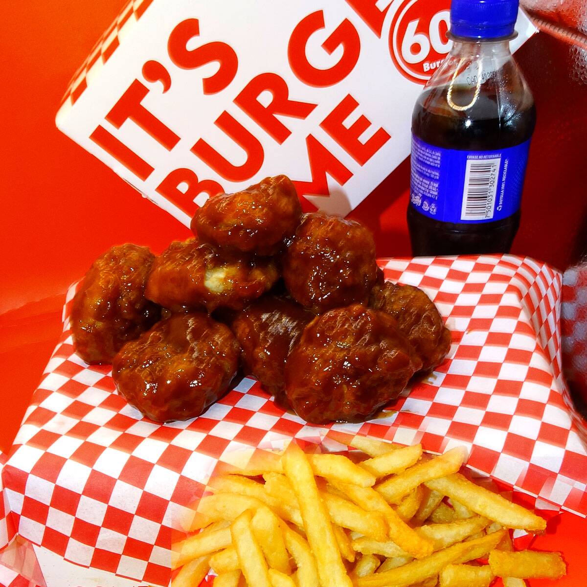 Combo Boneless 10Pzs + Papas + Refresco