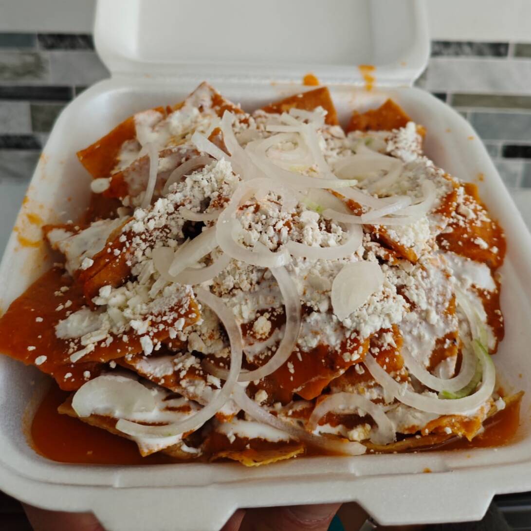 Chilaquiles Grandes Sencillos