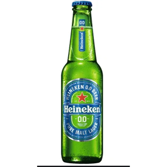 Heineken Zero Álcool 330ml – Long Neck Gelada