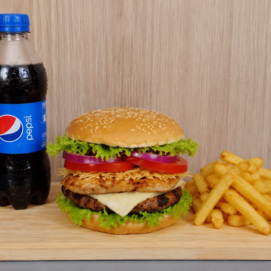 Combo-De Hamburguesa Mixta