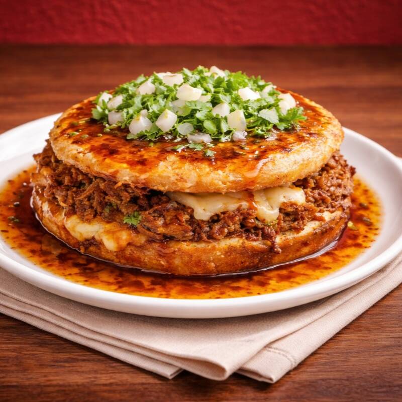 GORDITA DE BIRRIA SUPREMA