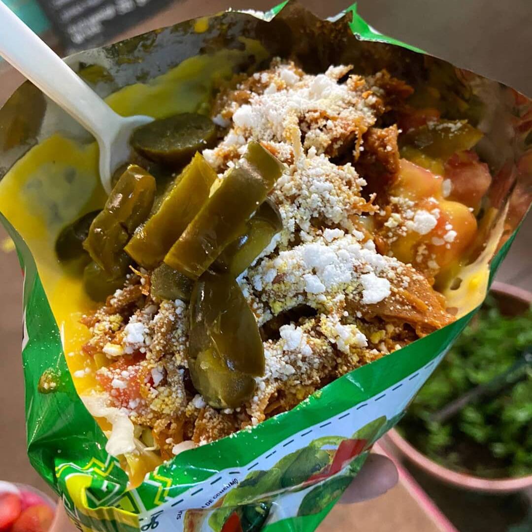 Tostitos Verdura, Carne, Queso