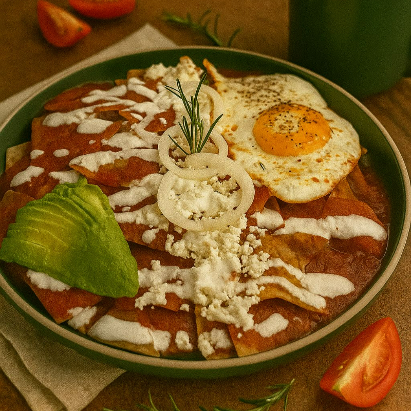 Chilaquiles Rojos
