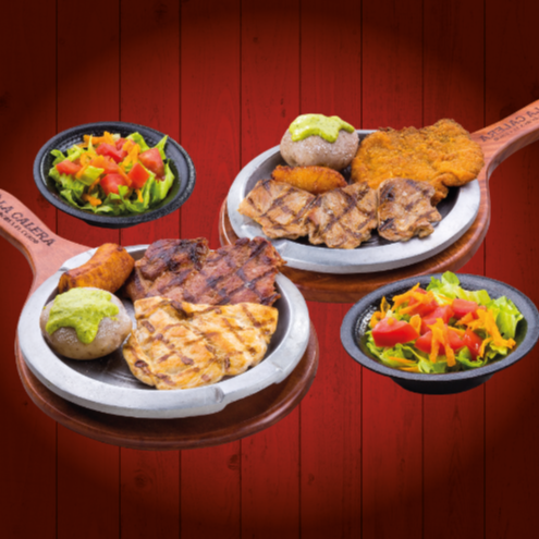 Combo para Dos Mixto Calera 4carnes