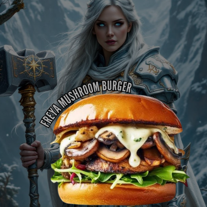 Freya Mushroom Burger