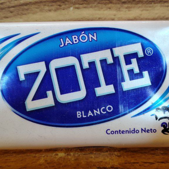Jabón zote blanco