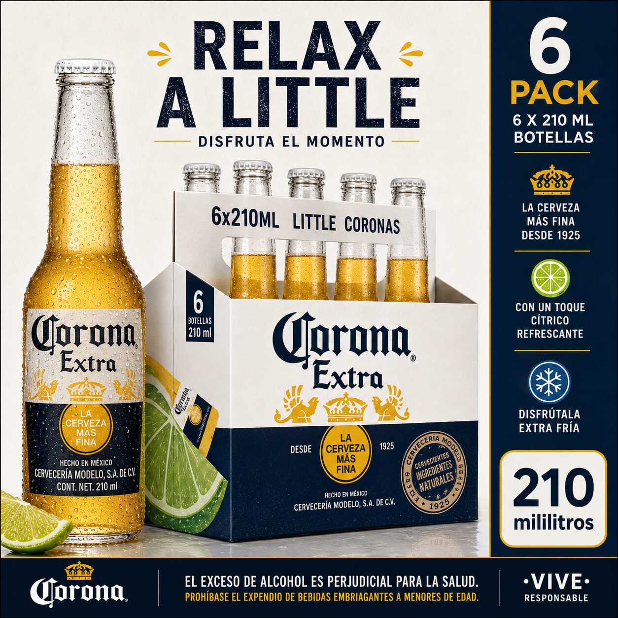 Coronita X 210 Ml SIX PACK