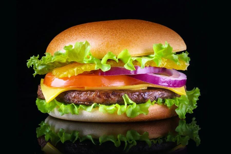 HAMBURGUESA HAWAINA / BBQ