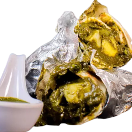 Aloo Saag Burrito