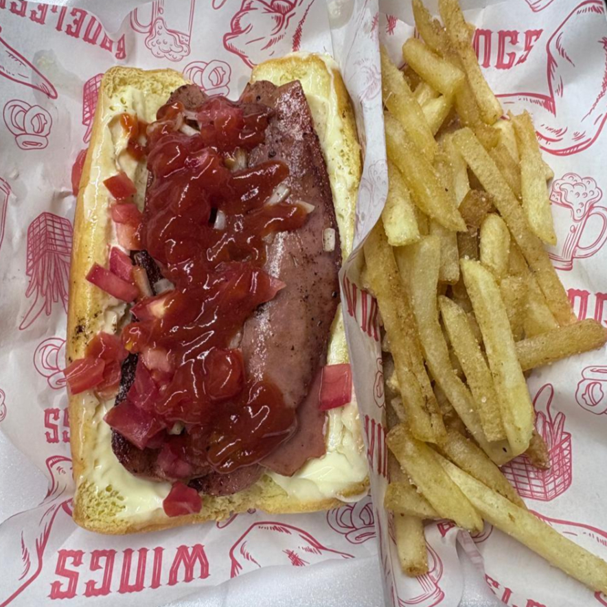 Combo Hot Dog + Papas