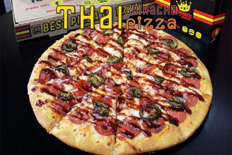 THAI SRIRACHA PIZZA