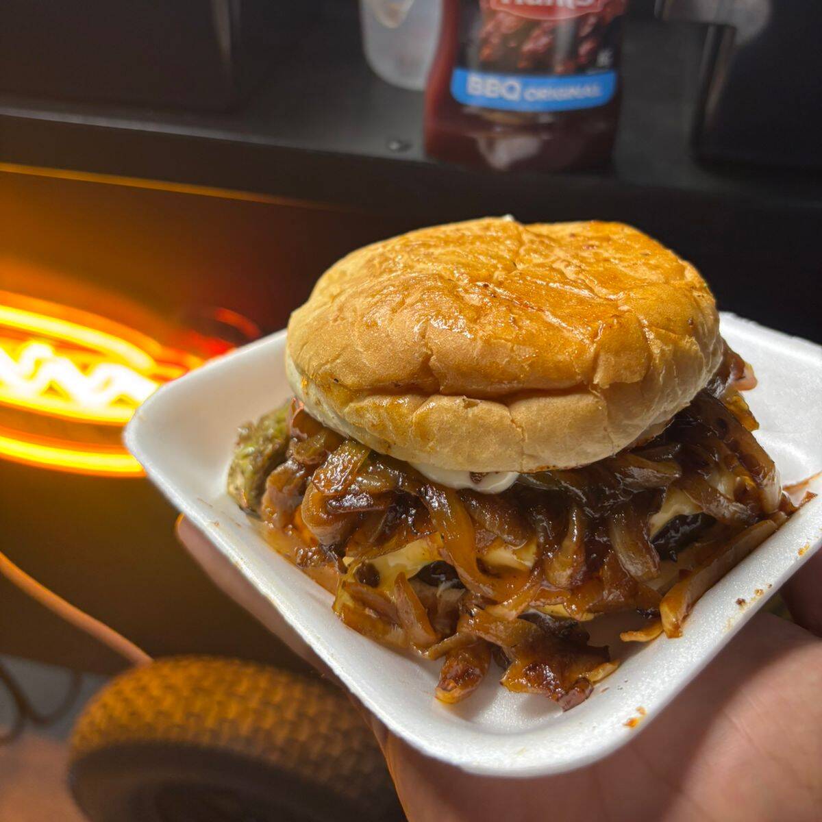 Hamburguesa BBQ