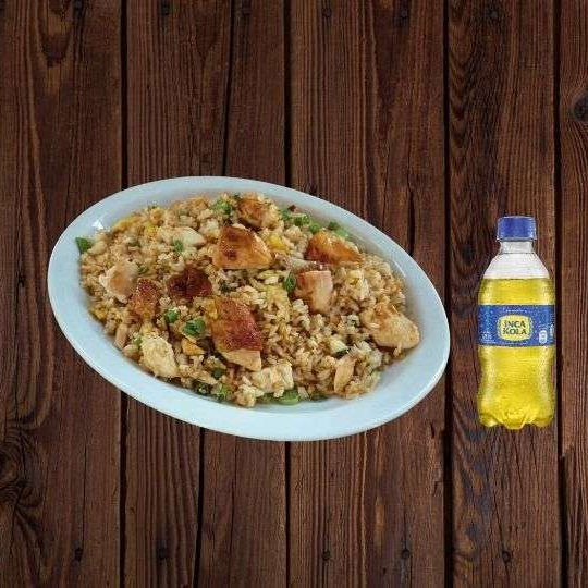 Chaufa de Pollo + Gaseosa