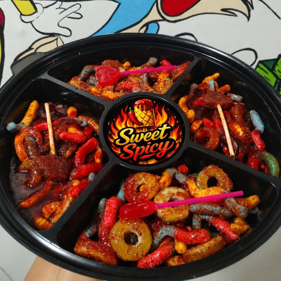 Bandeja Grande de Gomitas Enchiladas