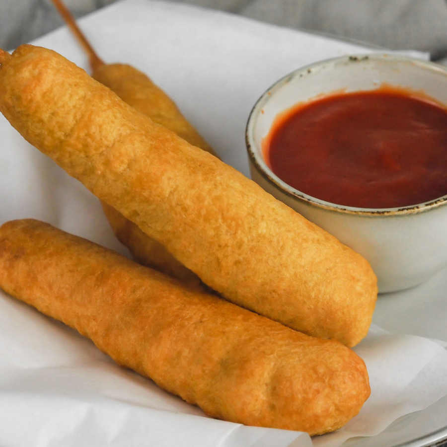 BANDERILLA DE QUESO CON SALCHICHA