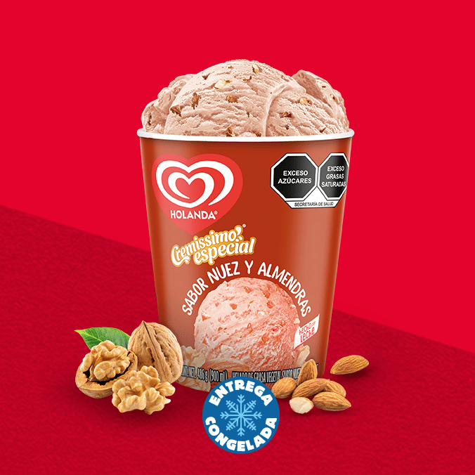 Helado de Nuez/Almendras 900ml