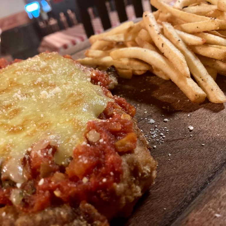Pechuga Parmiggiana