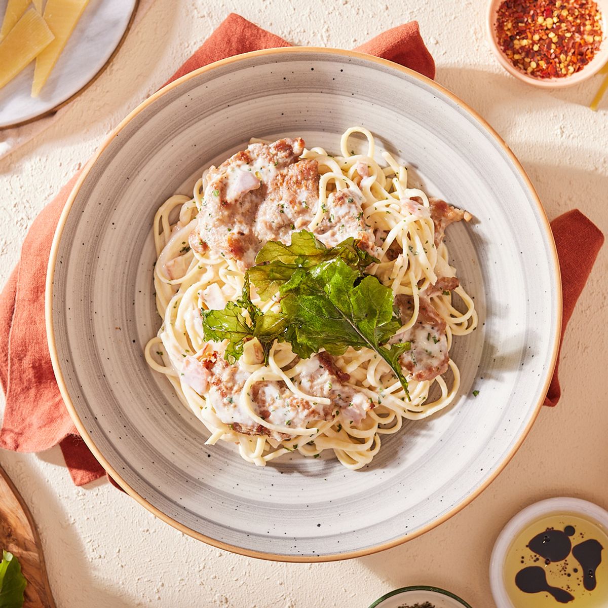 SCALOPPINE CARBONARA