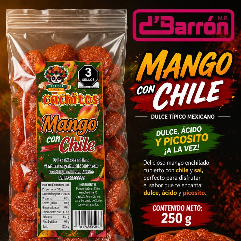 Mango con Chile 250 G