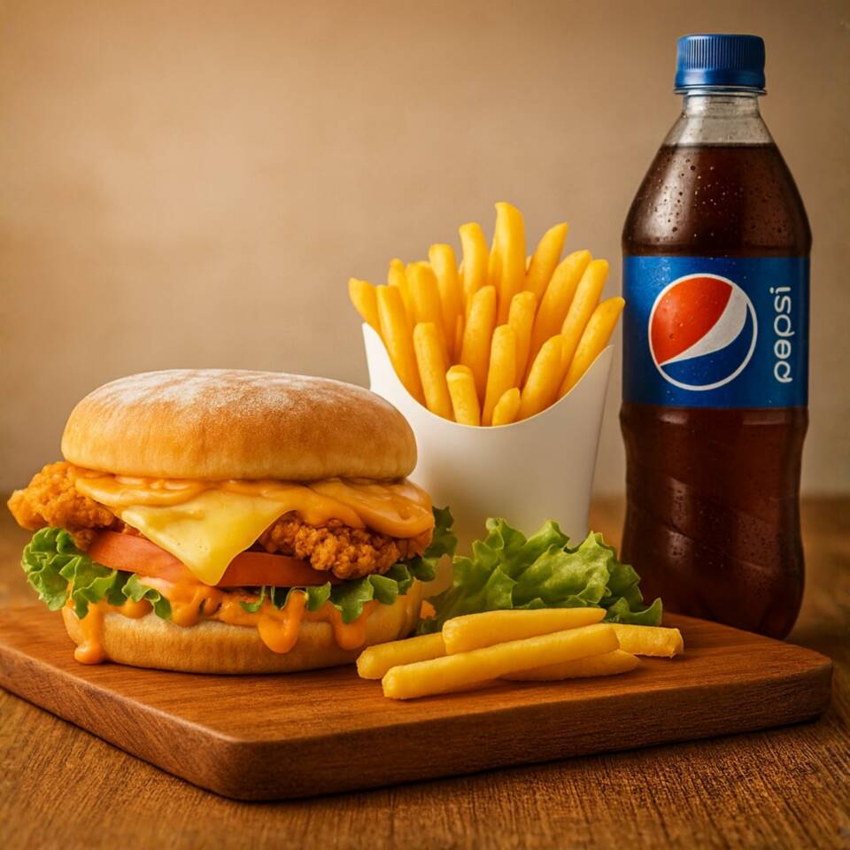 Combo Hamburguesa Premium Chipotle